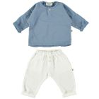 Blue L/S Top & Pants