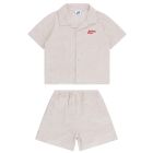 'Holiday Often' Towel Terry Shirt & Towel Terry Short