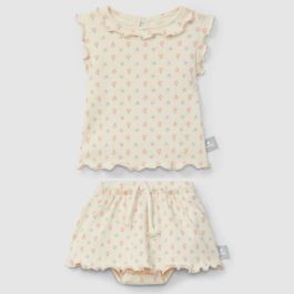 Ribbed Jersey Singlet & Ribbed Jersey Skirt | Floral