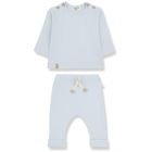 Mica L/S Top & Vasco Bottoms | Misty Blue