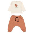 Milk Squirrel Top & Hazel Fleece Pants