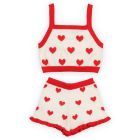 Maqui Top & Short Hearts Jacquard