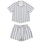 Take Shirt & Pina Shorts | Chambray Stripe