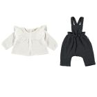 Bib Pants & Blouse
