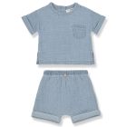 Benedetto Top & Angelo Shorts | Denim