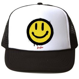 Smiley Face Hat | Black