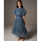 Carolina Dress Dusty Blue