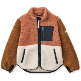 Nolan Pile Jacket | Tuscany Rose Multi Mix