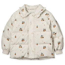 Anemone Down Puffer Jacket | Peach/Sandy