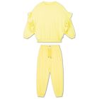 Ruffle Sweater & Sweatpants | Fresh Lime