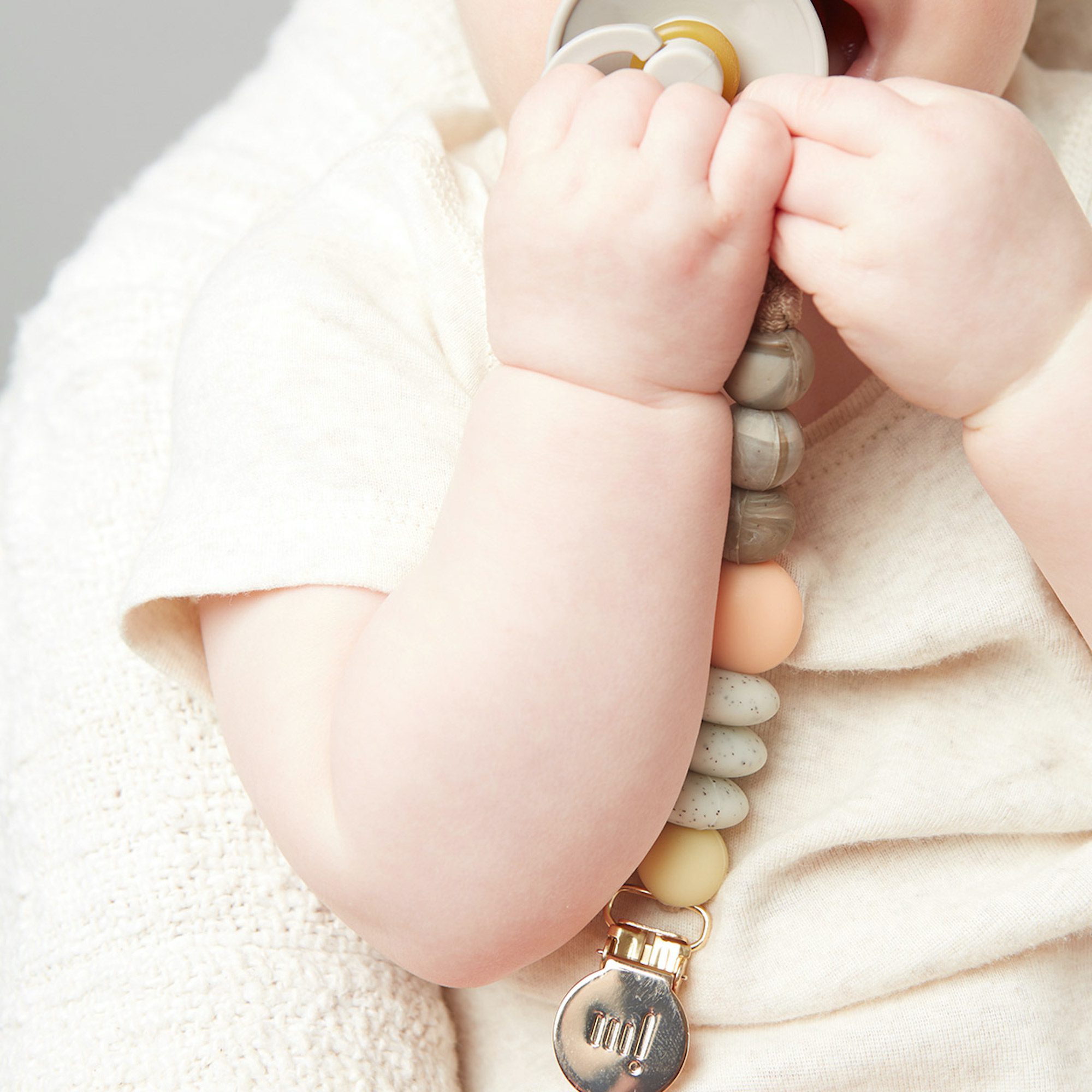 MINI Dandelion Pacifier Clip
