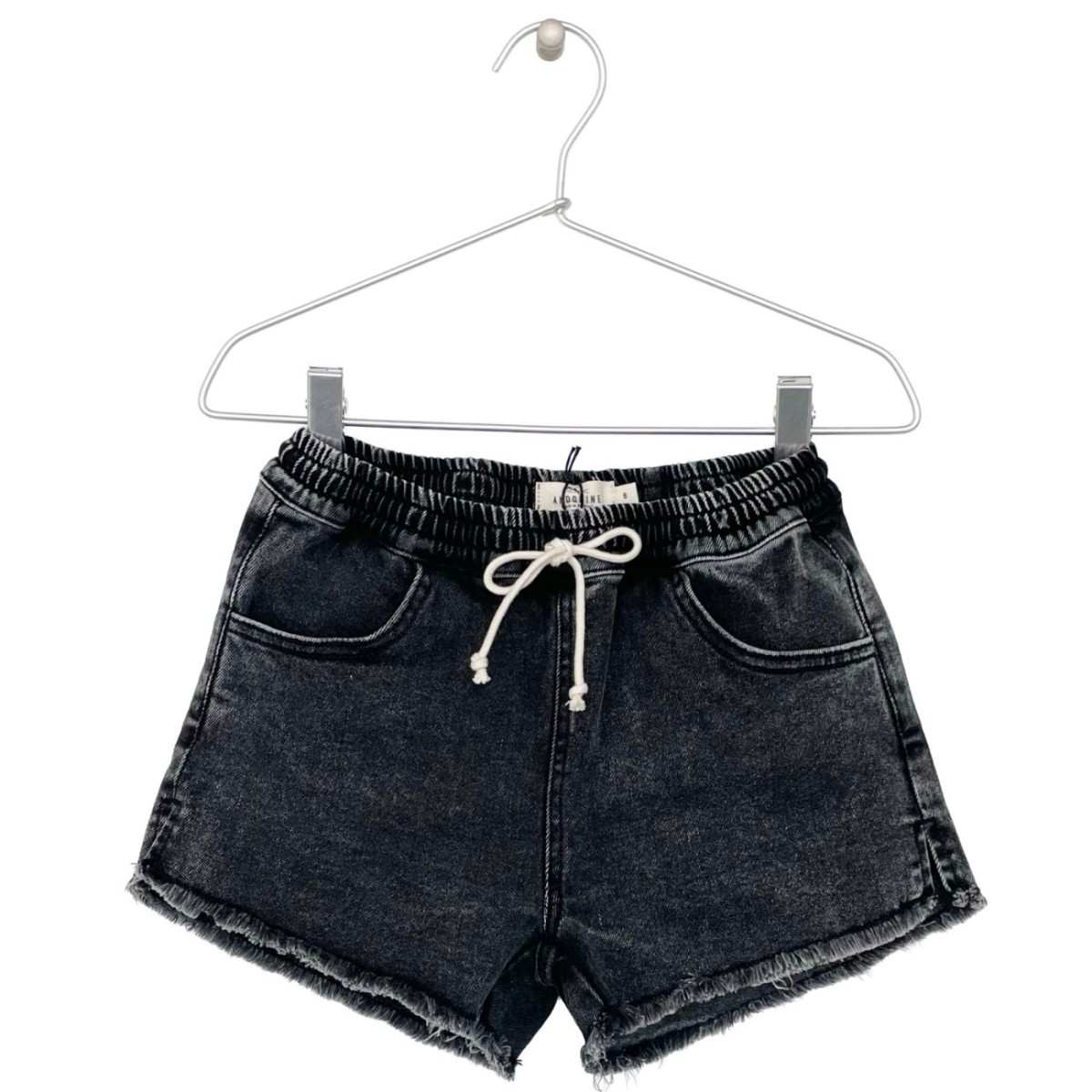 Denim Shorts | Black