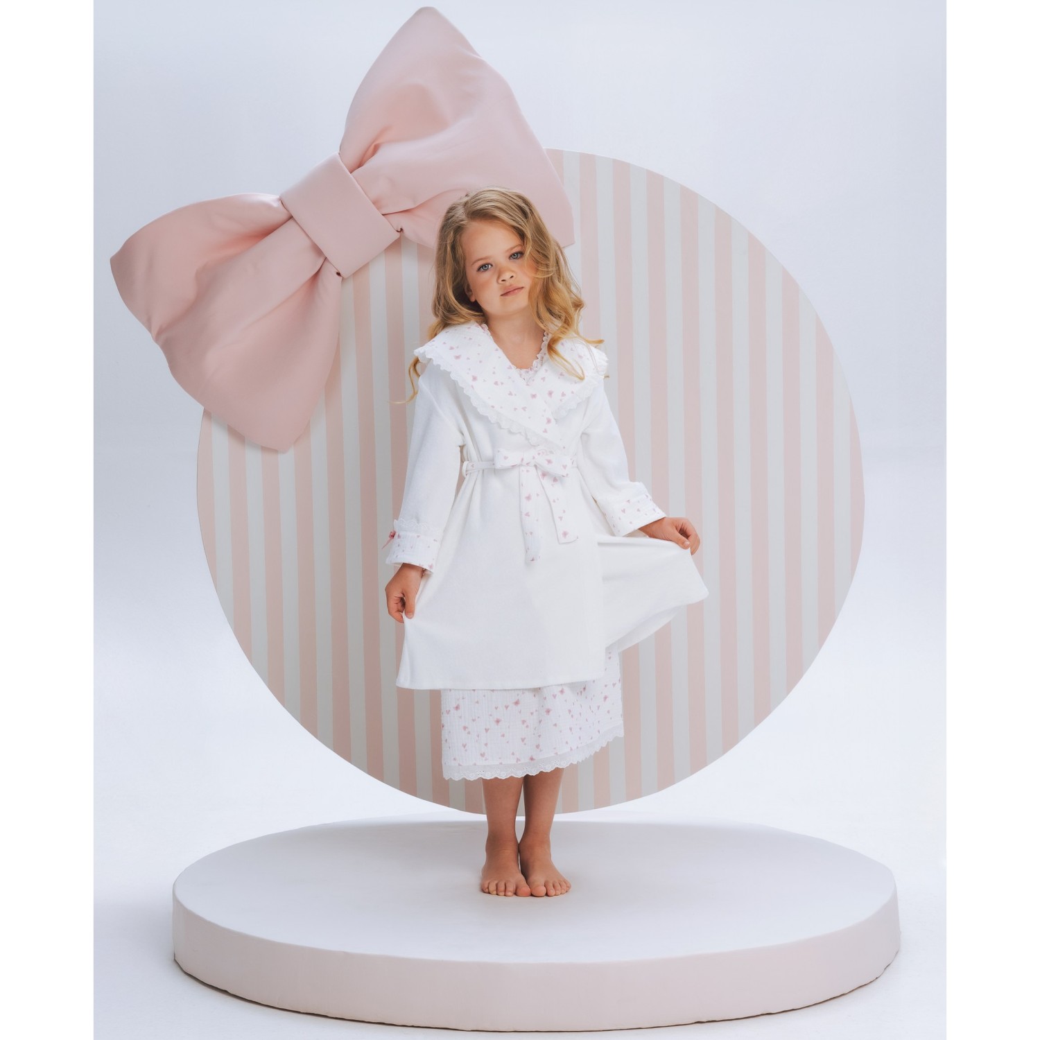 Simone Robe Pink Hearts