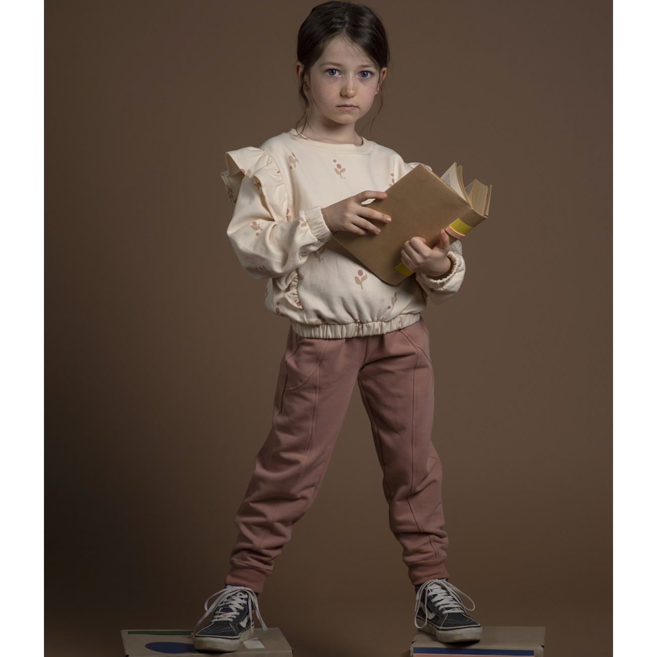 Sweatshirt Flor Cream