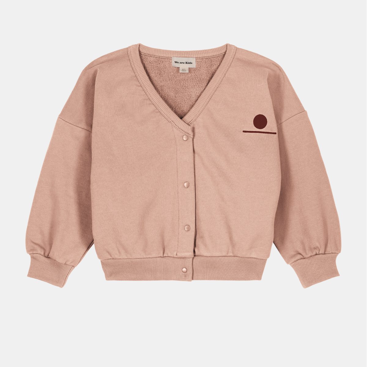 Cardigan Kate Fleece Rose Tendre