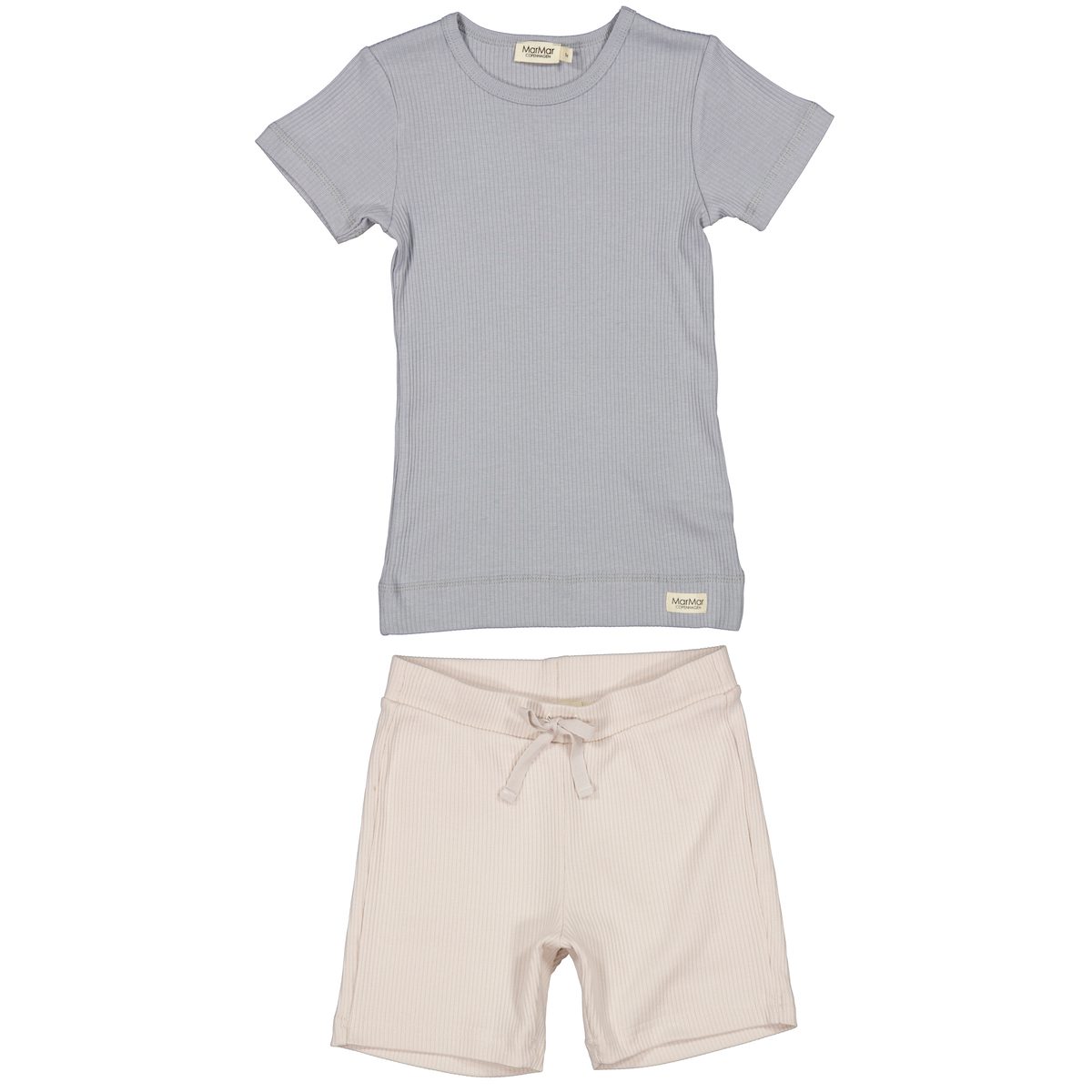 T-Shirt Water & Shorts Vanilla