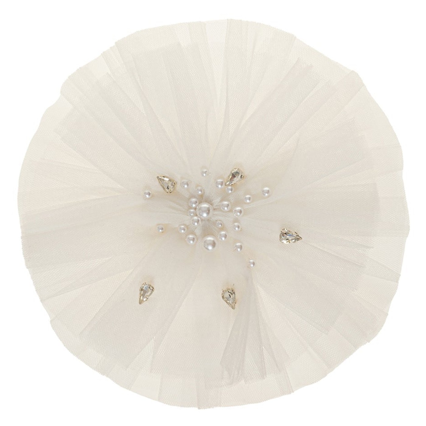 Fairy Hair Clip White Lily