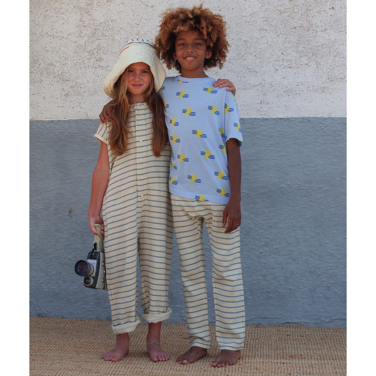 Jumpsuit Watermelon/Yellow Mellow