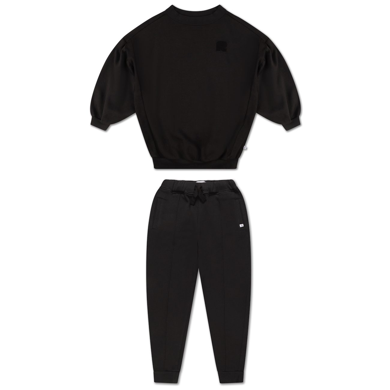 Heart Sweater & Jogger | Thunder Black