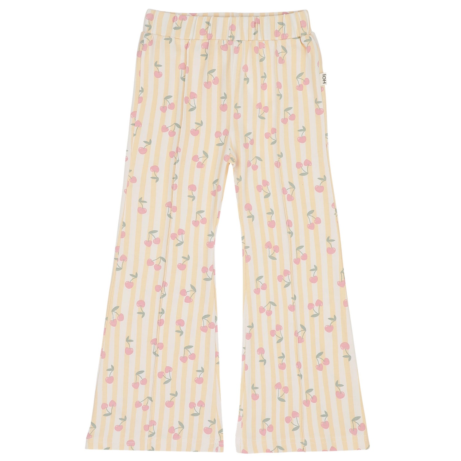 Cherry Party Flared Pants