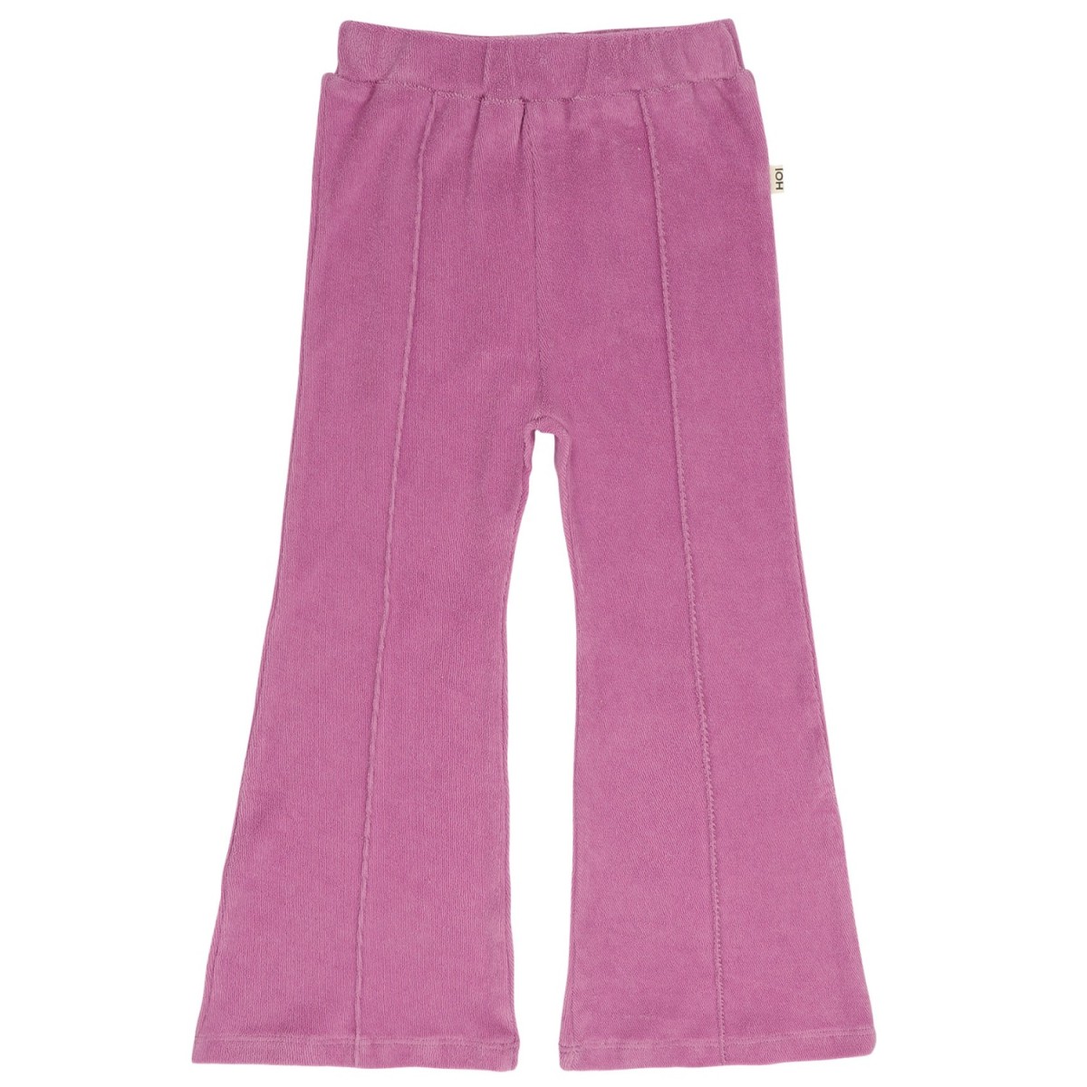 Violet Terry Cotton Flared Pants