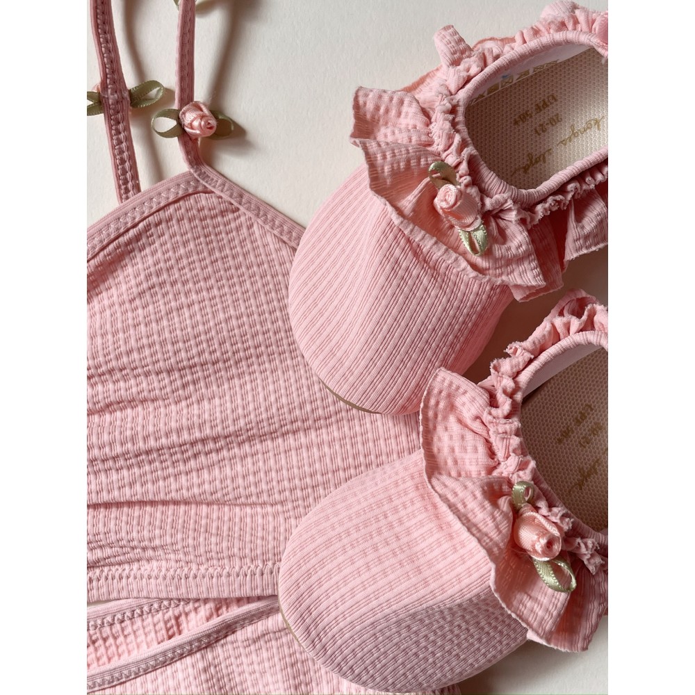 Fleuri Swimsuit | Powder Pink