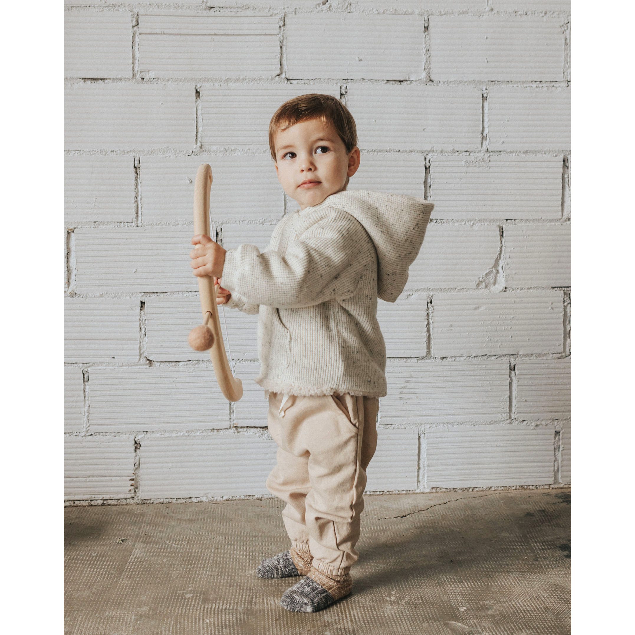 BB Natural Warm Waffle Jacket & BB Brush Casual Pants