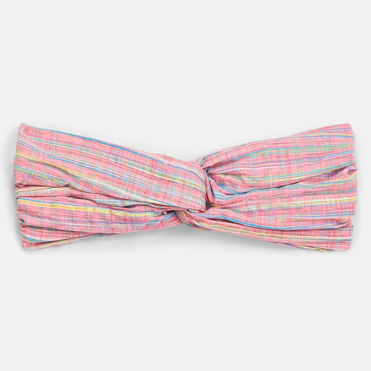 Headband Yuriria Pink Pomelo Checks