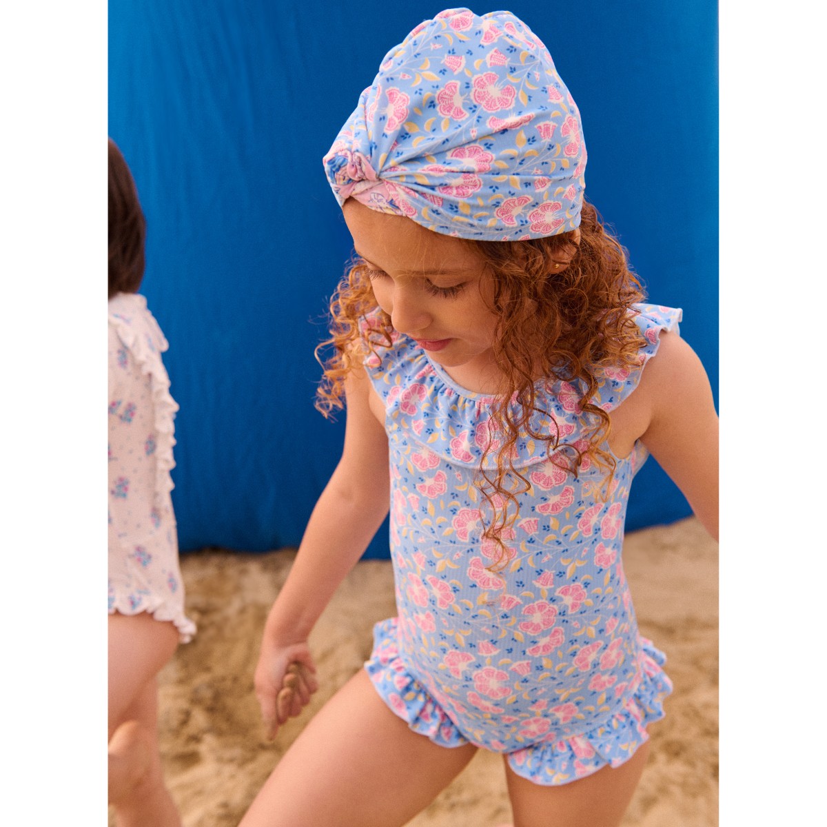 Bathing Suit Andrea Blue Hibiscus Bay