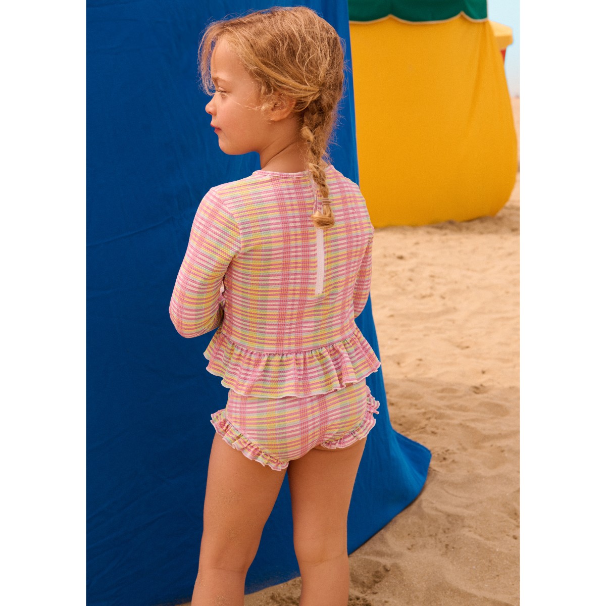 Bathing Set Yani PinkIsland Checks