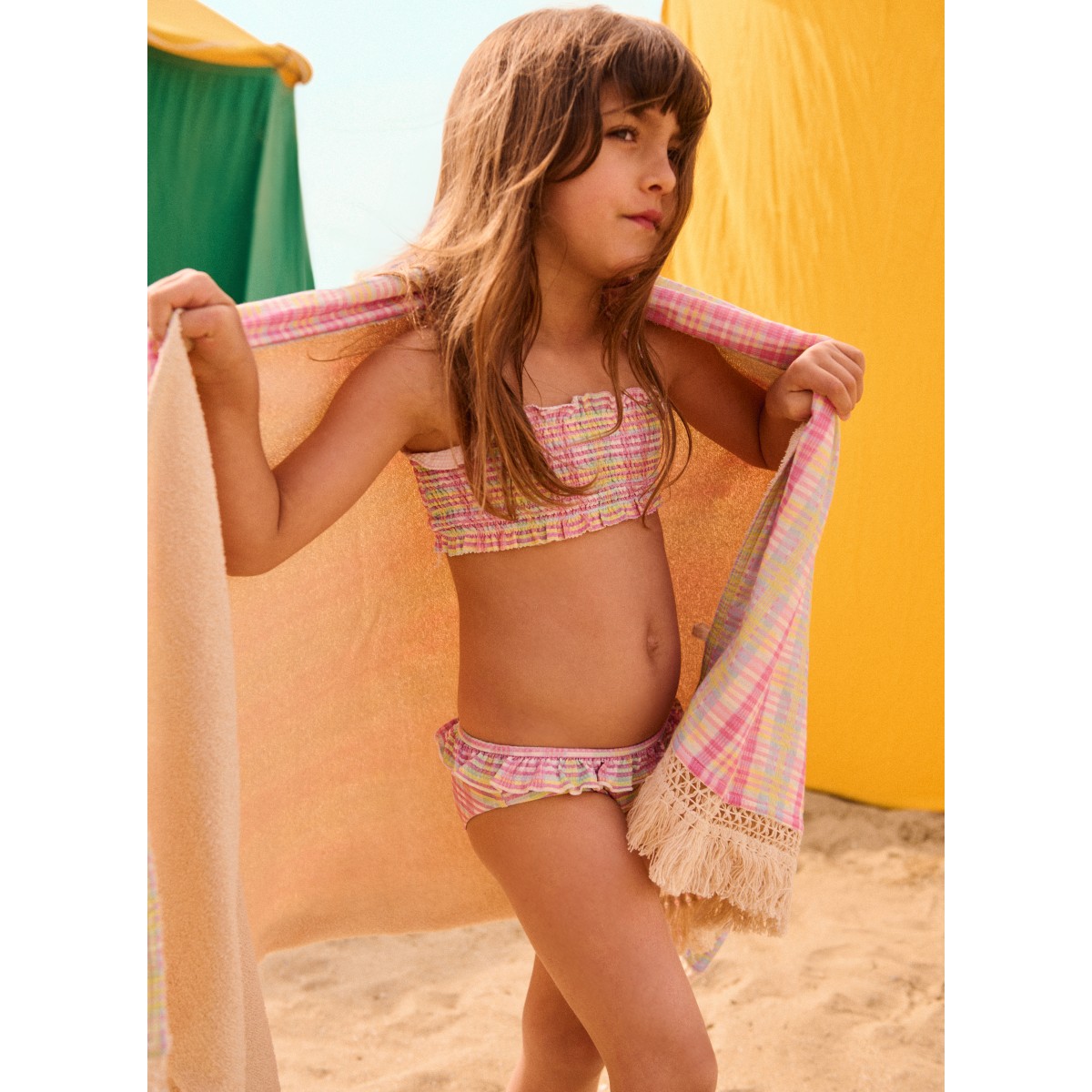 Bikini Set Akane Pink Island Checks