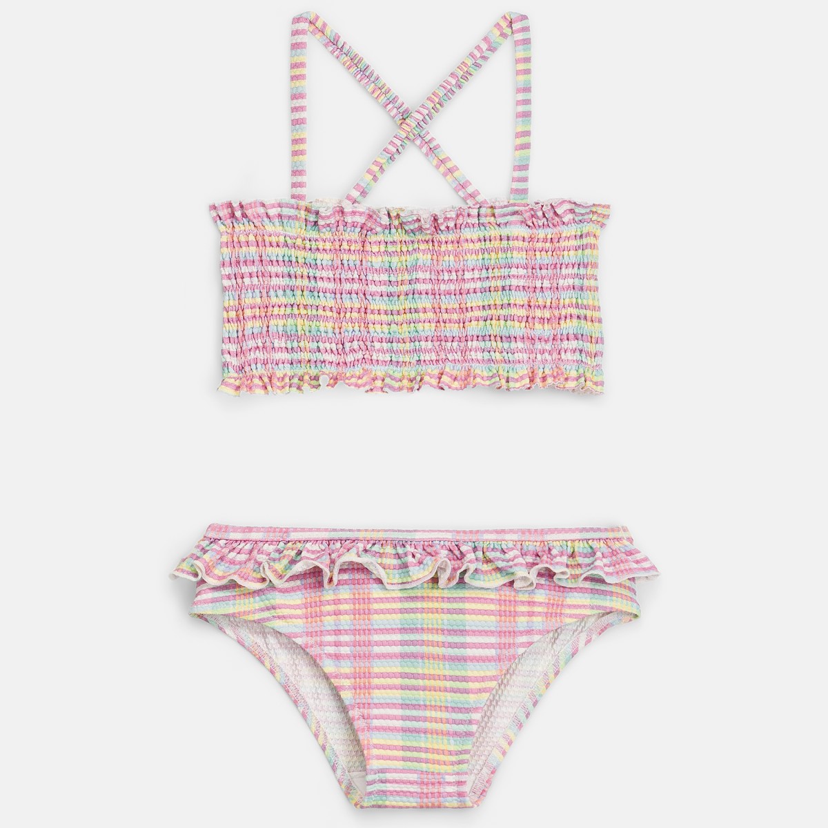 Bikini Set Akane Pink Island Checks