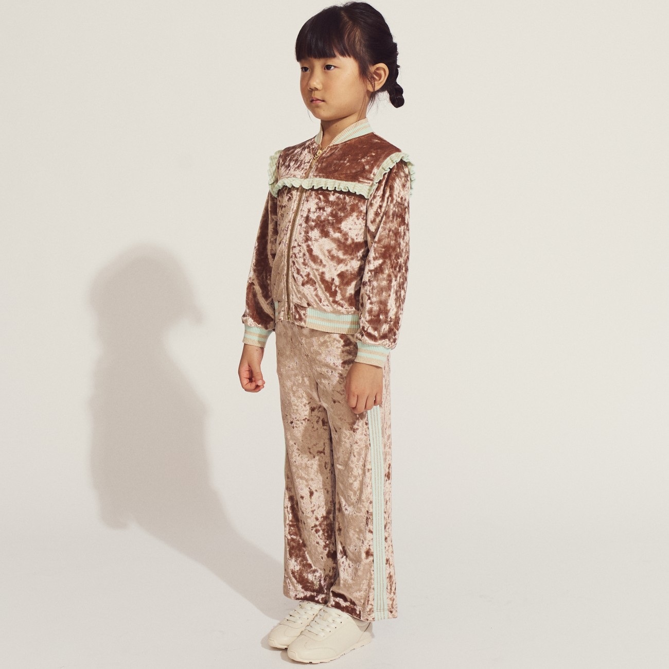 Velour Elisa Baseball Jacket & Thelma Track Pants