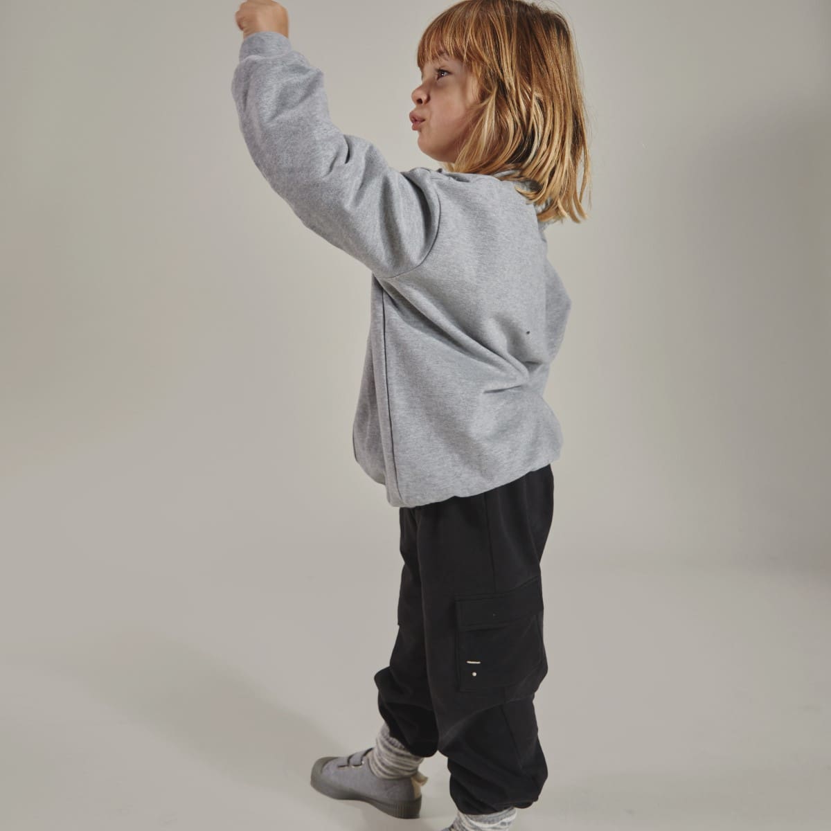 Half-zip Jumper | Grey Melange