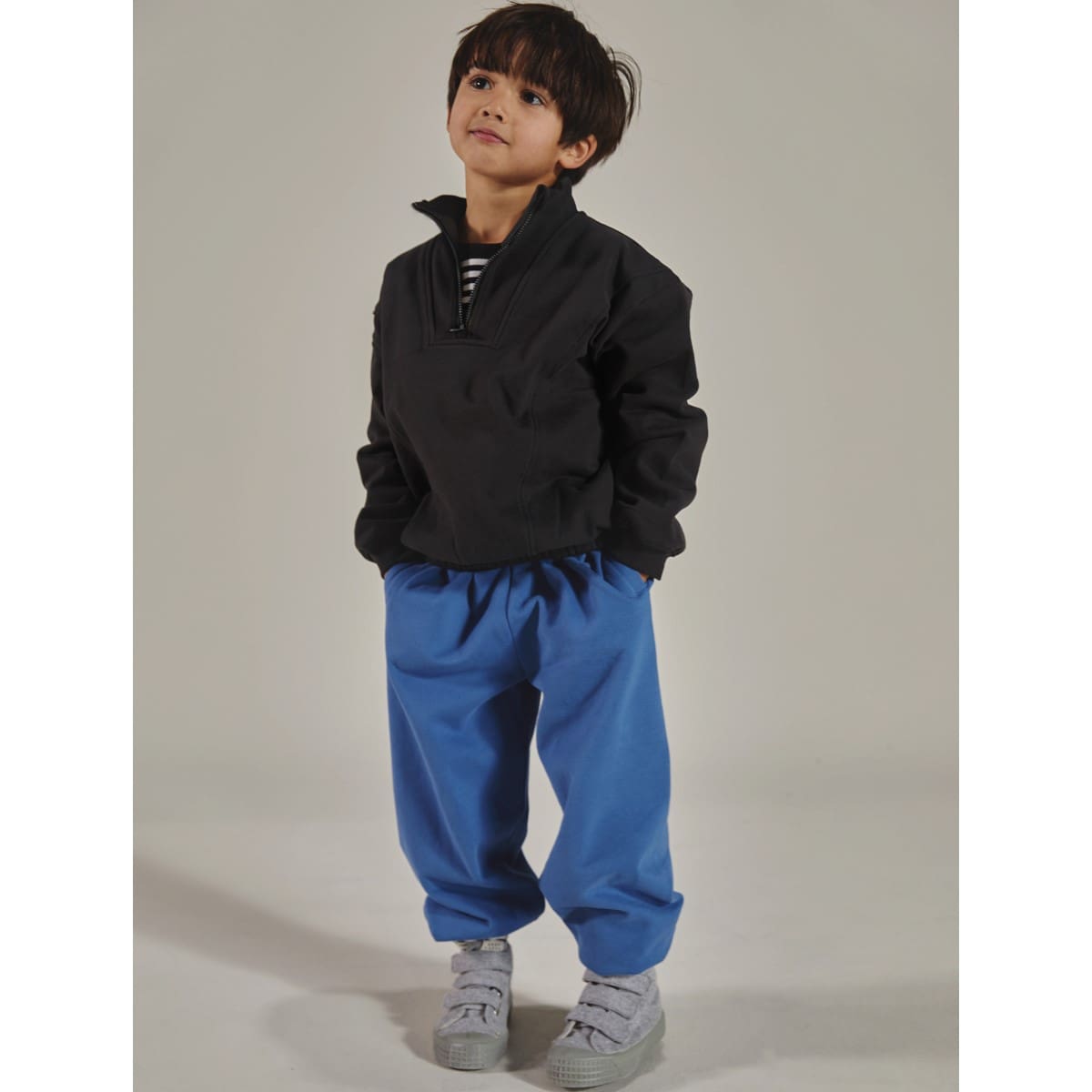 Half-zip Jumper | Nearly Black