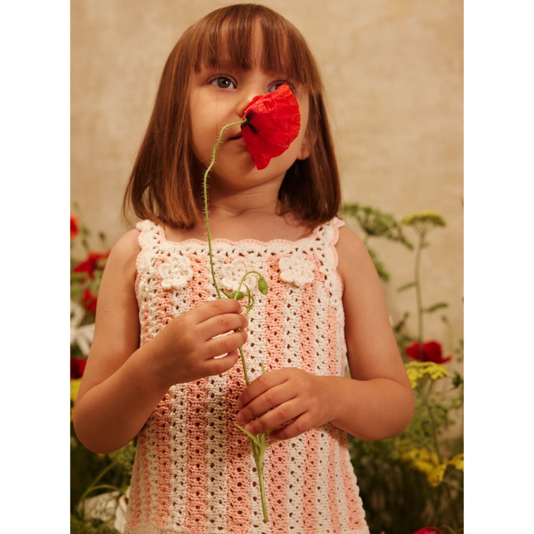 Top Larya & Shorts Mekylane Pink Stripes