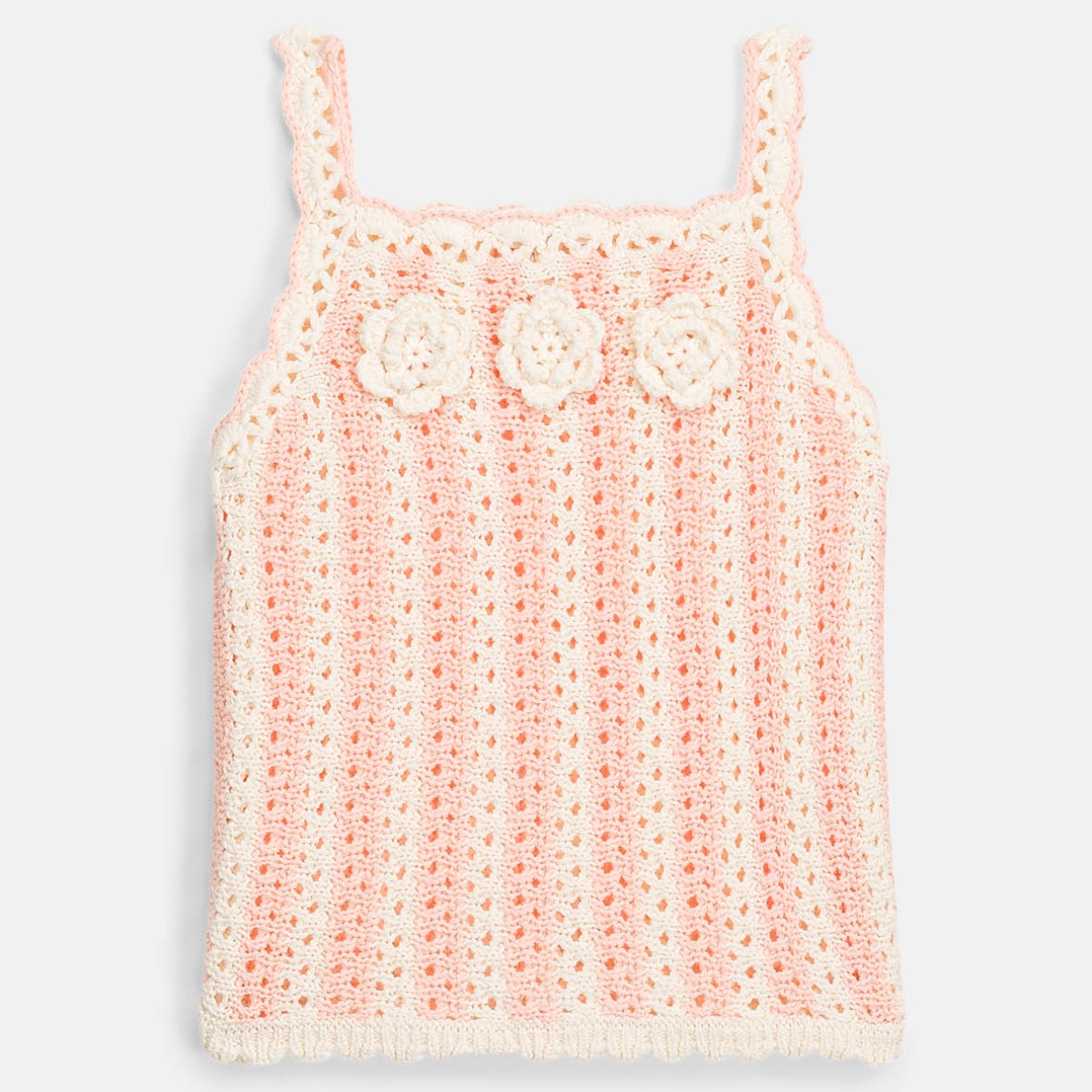 Top Larya & Shorts Mekylane Pink Stripes