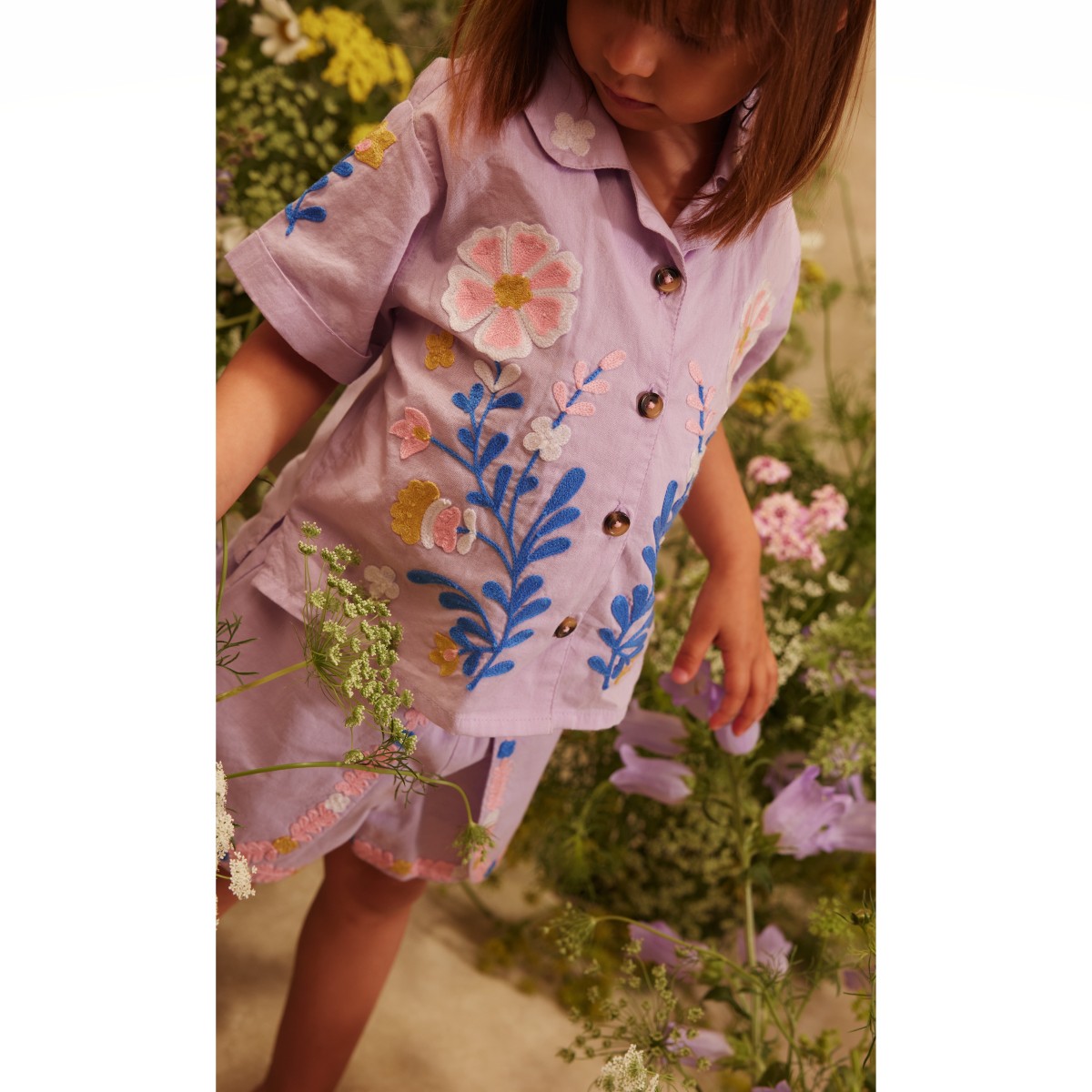 Shirt Alova & Shorts Asya Parme