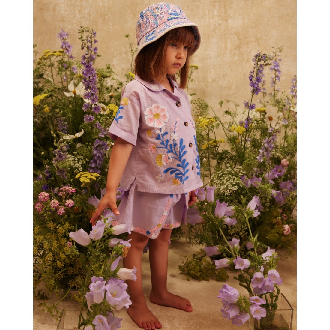 Shirt Alova & Shorts Asya Parme