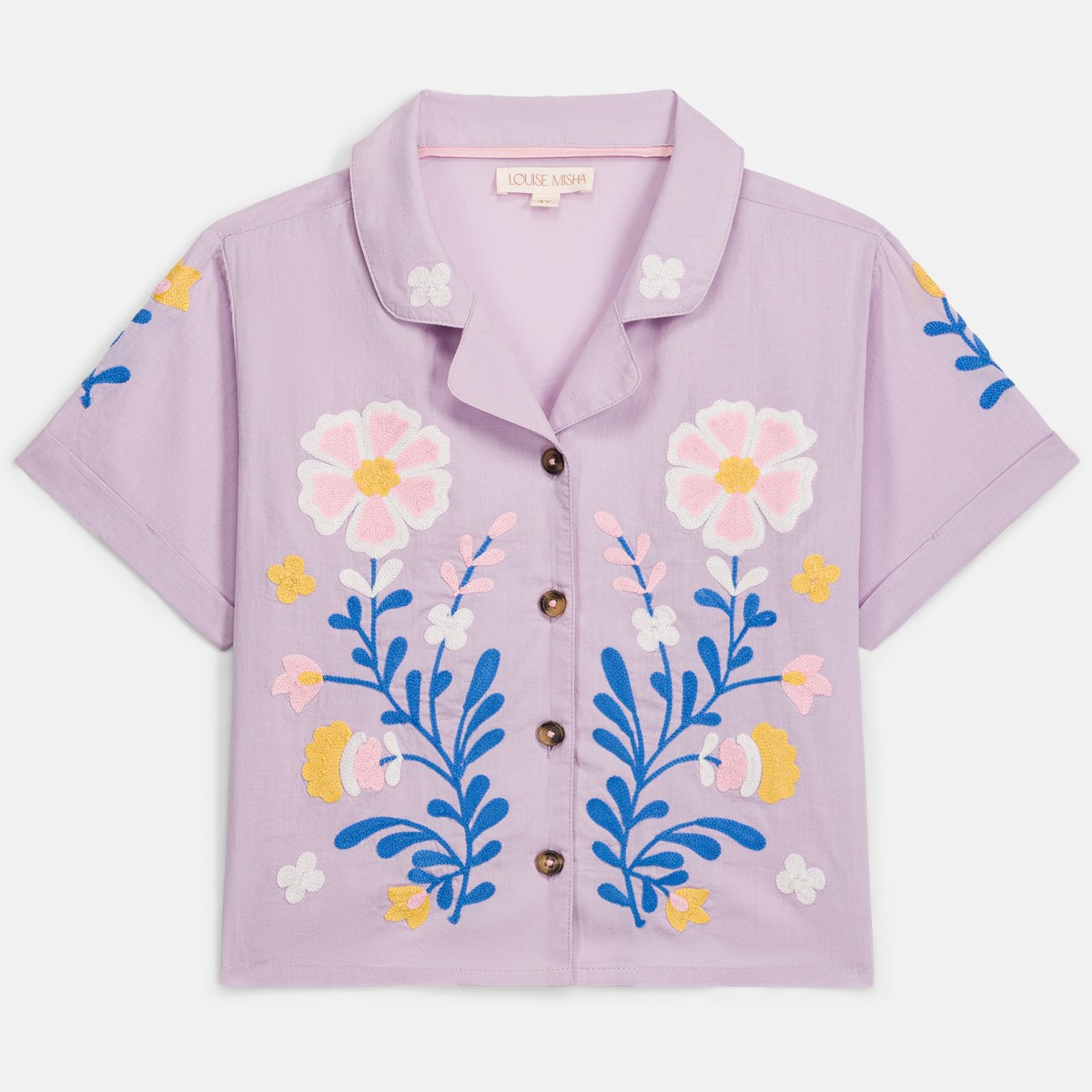 Shirt Alova & Shorts Asya Parme