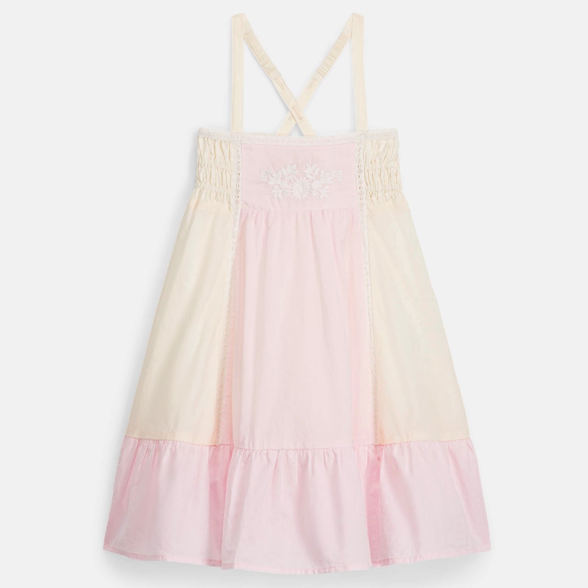 Dress Marcelina Pink & Yellow