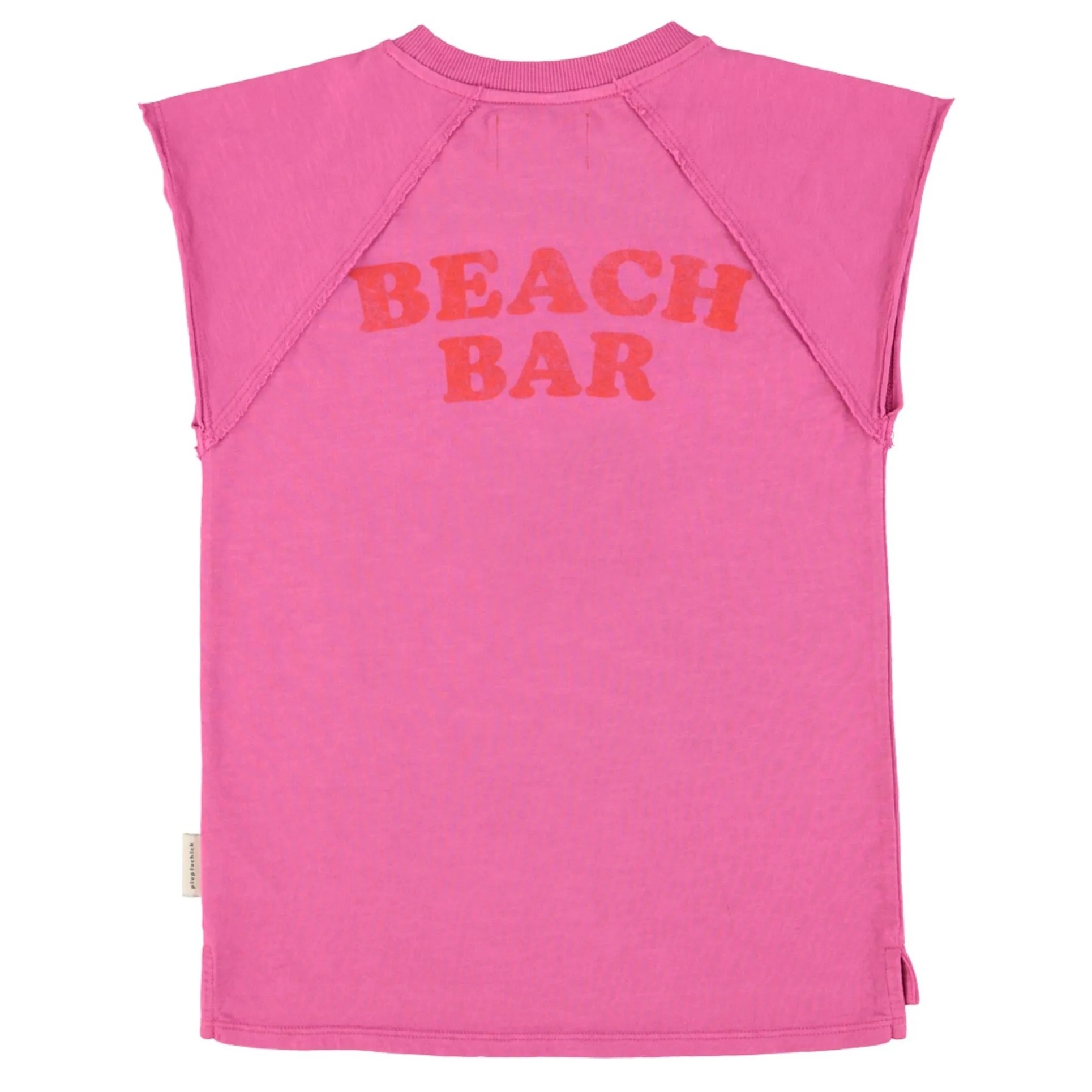 Tshirt Dress Fuchsia W/ Ice Cream Print