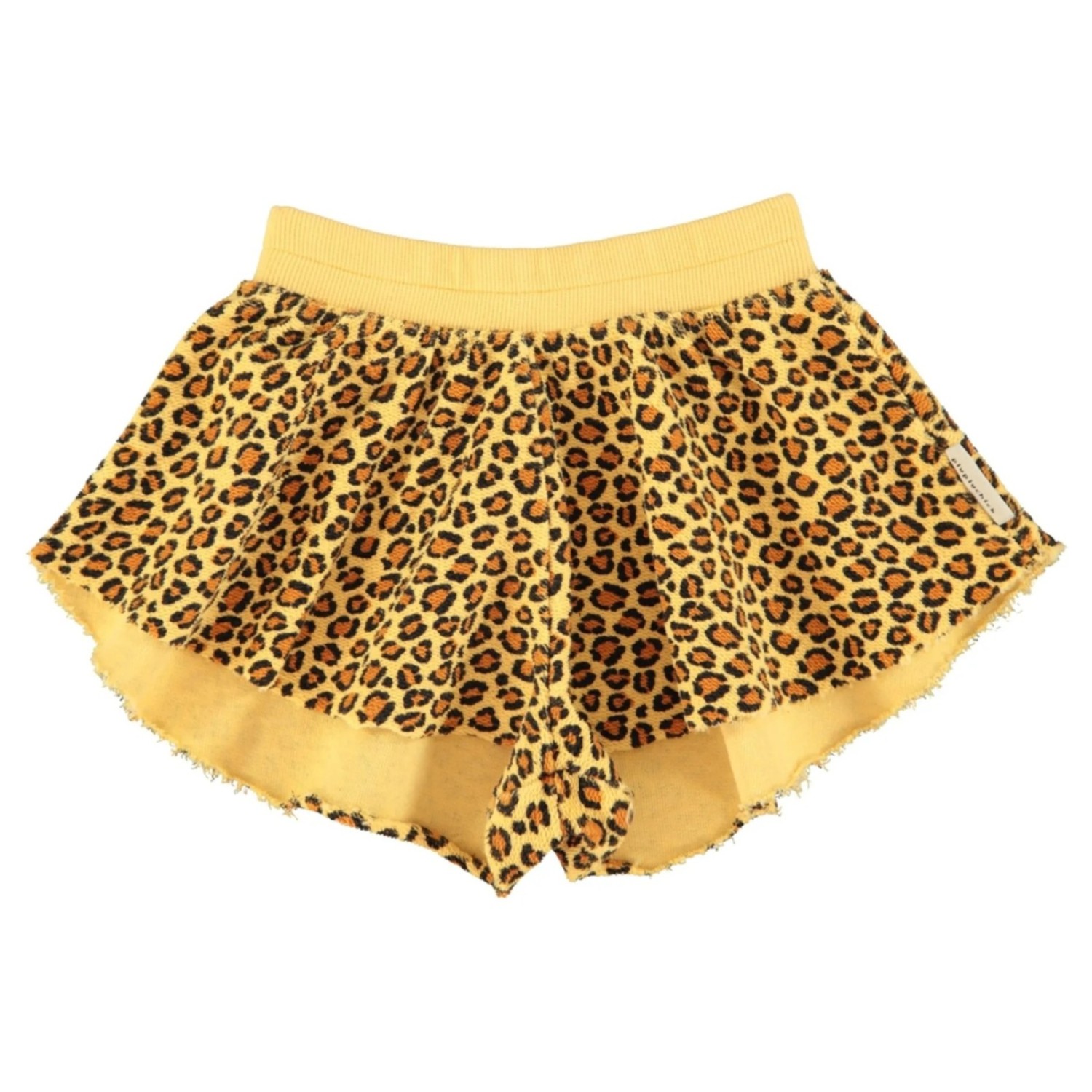 Shorts Mustard Animal Print