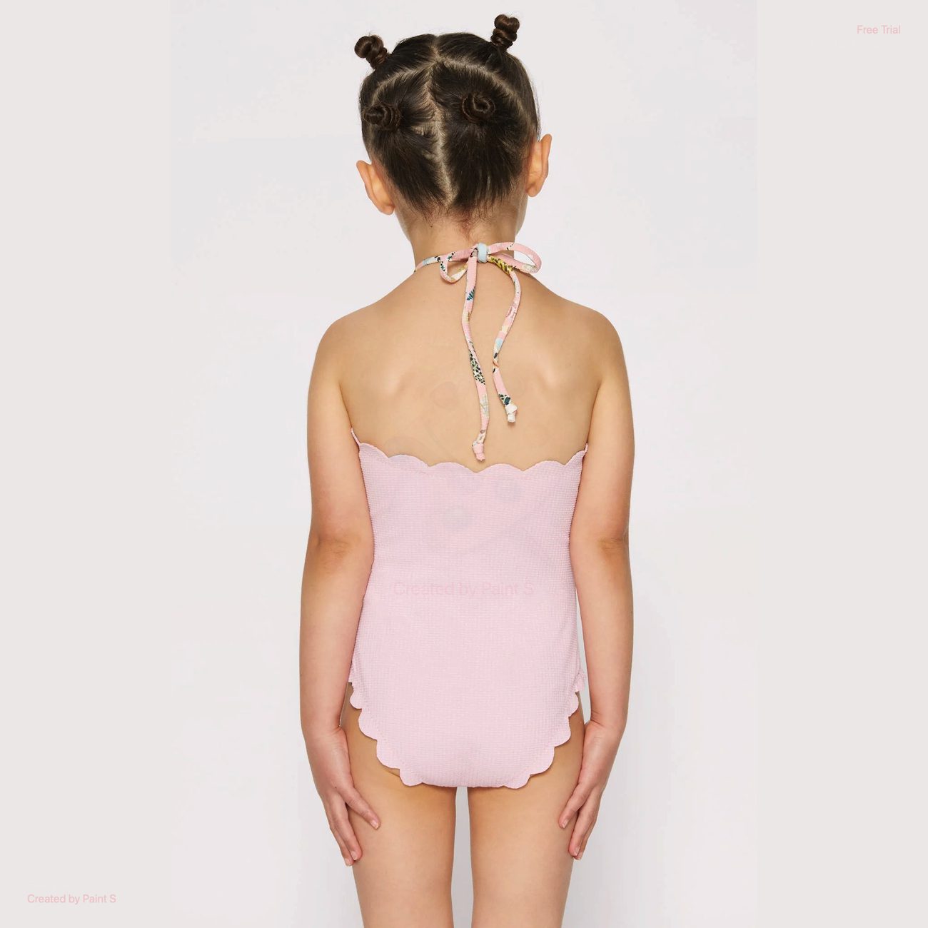 REVERSIBLE Mott Maillot | Pink Sands Print/Bloom