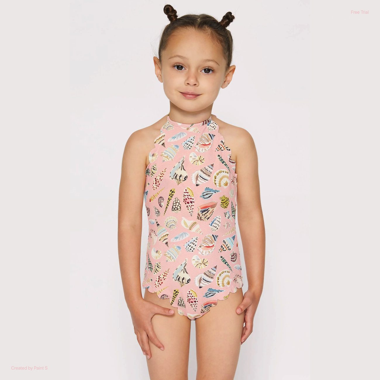 REVERSIBLE Mott Maillot | Pink Sands Print/Bloom