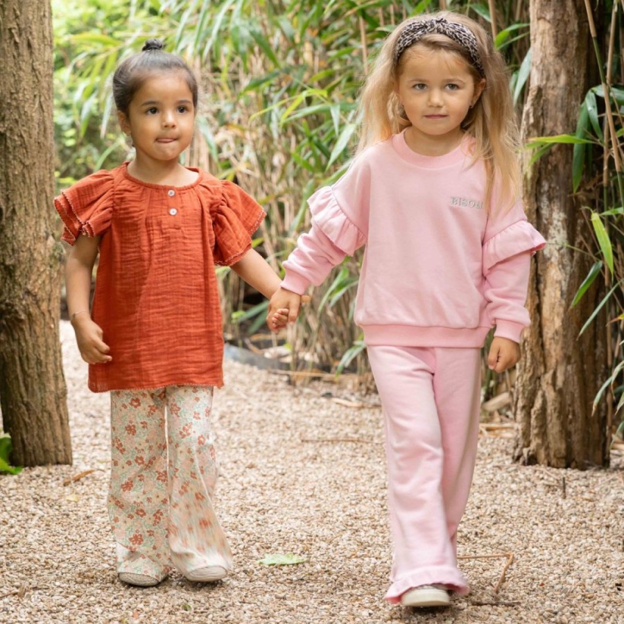 Poppy Peony Frill Sweatshirt