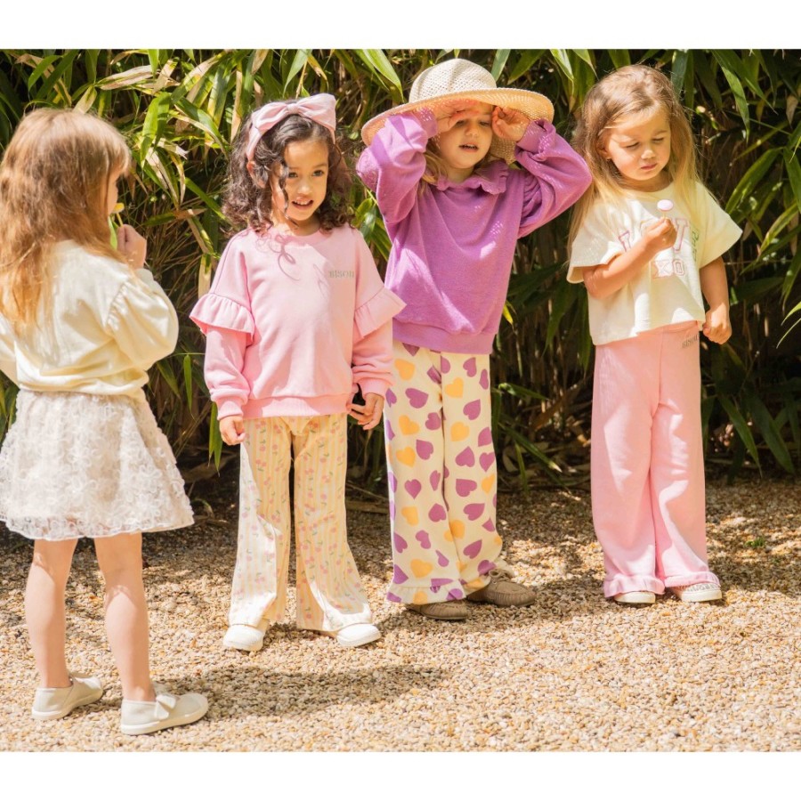 Poppy Peony Classic Ruffled Pants