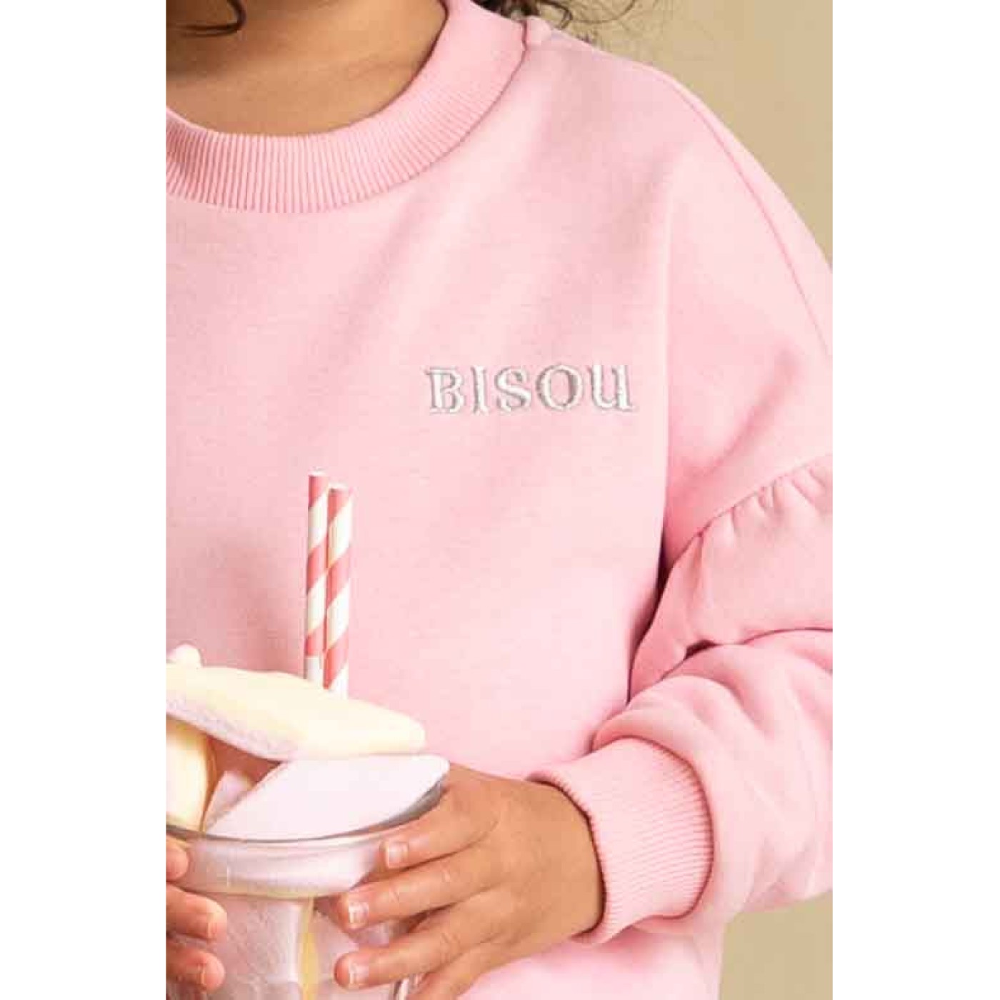 Poppy Peony Frill Sweatshirt