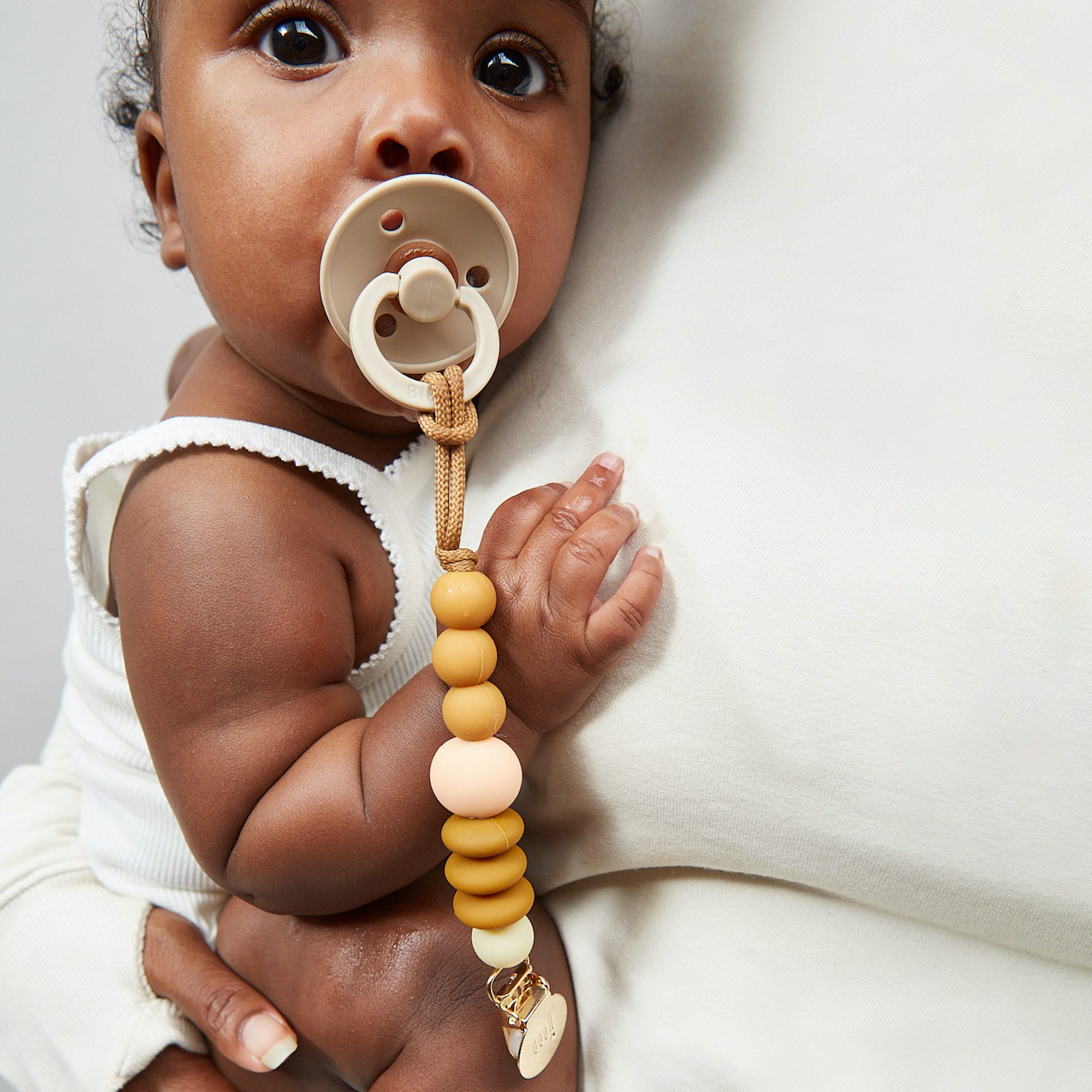 MINI Honey Pacifier Clip