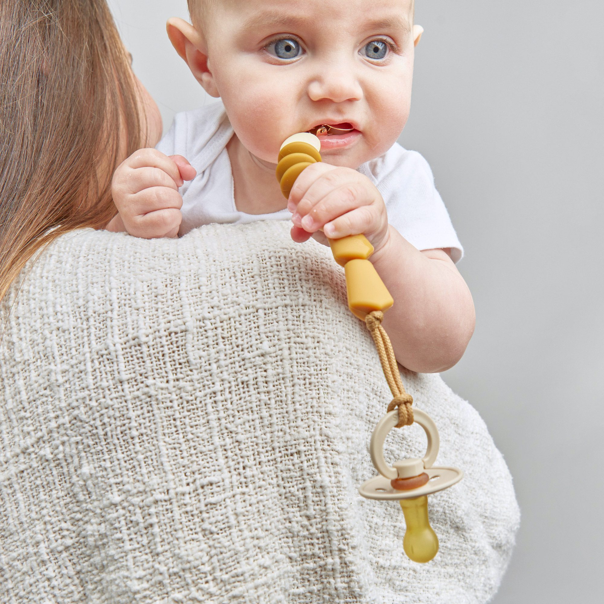 Honey Pacifier Clip